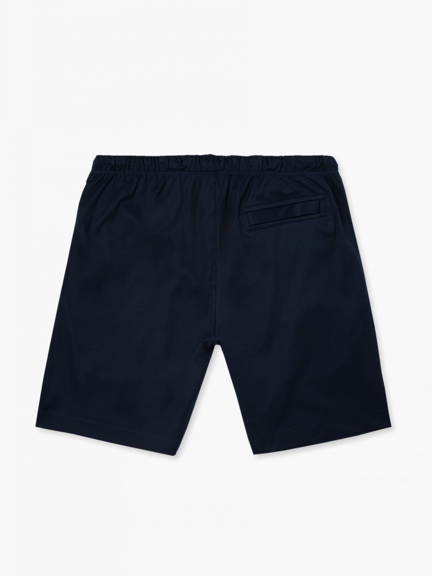 Interlock Supima sportshort | Marineblauw