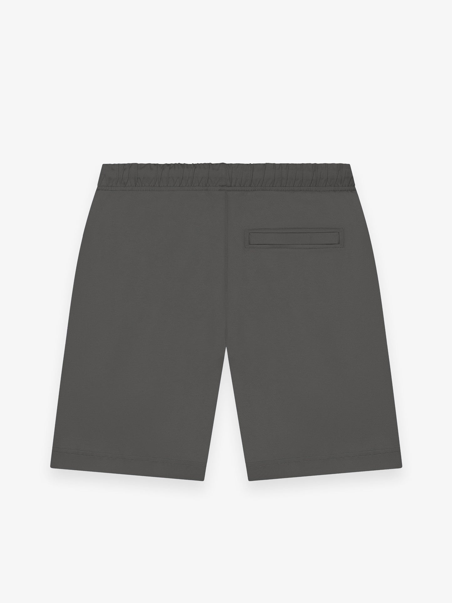 Interlock Supima sportshort | Donkergrijs