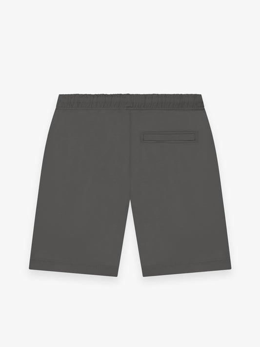 Interlock Supima sportshort | Donkergrijs