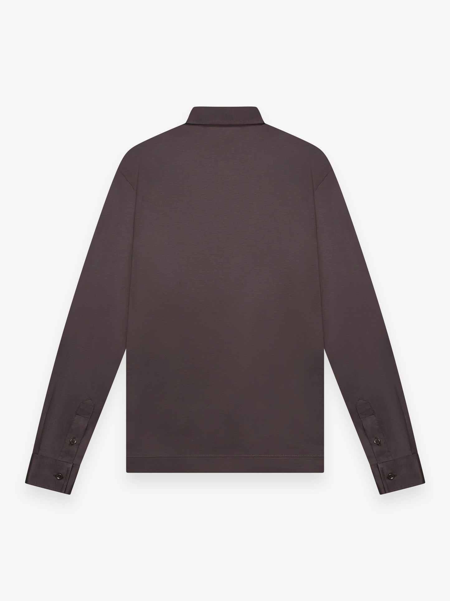 Supima Shirt Long Sleeves | Asphalt
