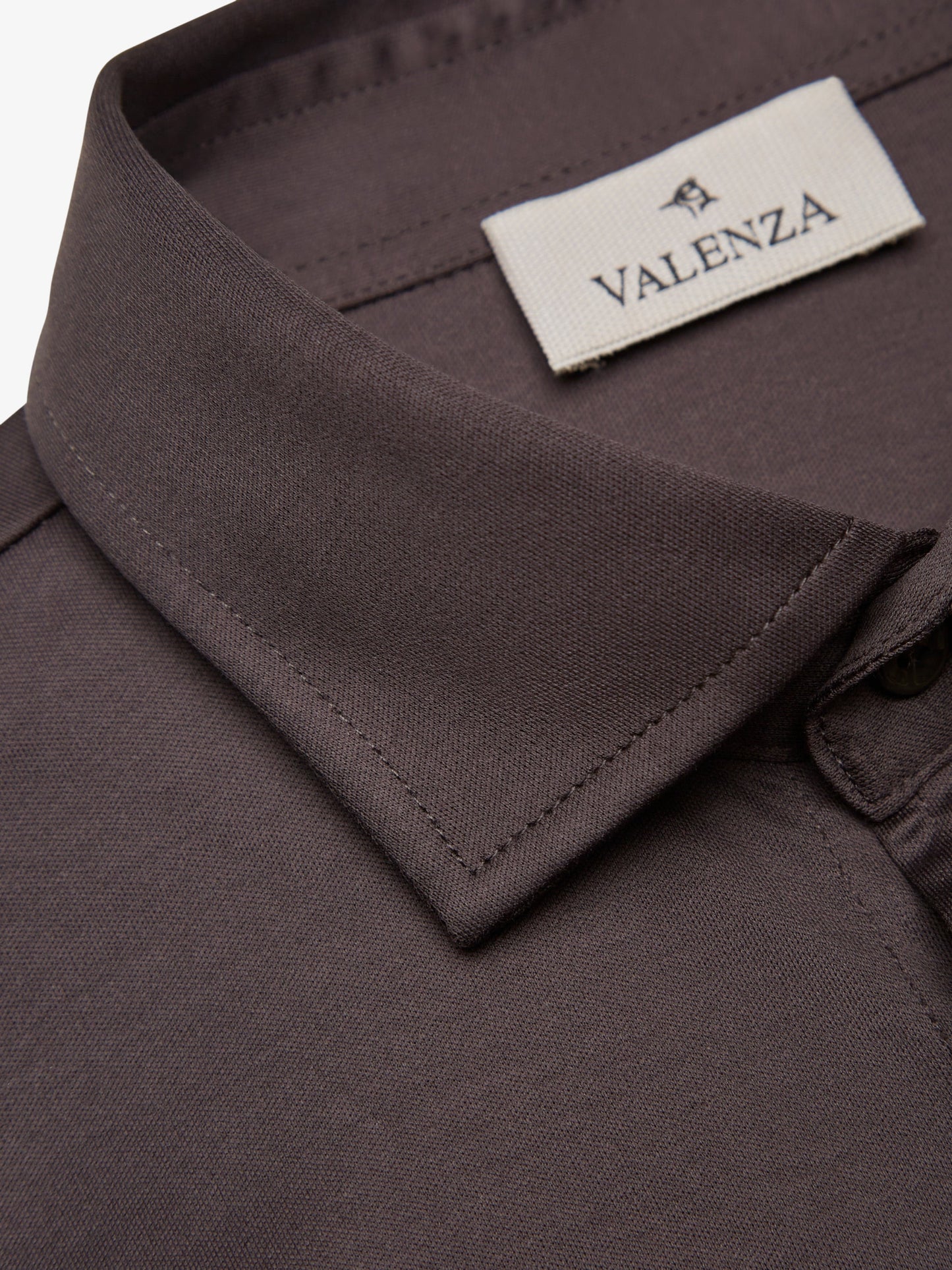 Supima Shirt Long Sleeves | Asphalt