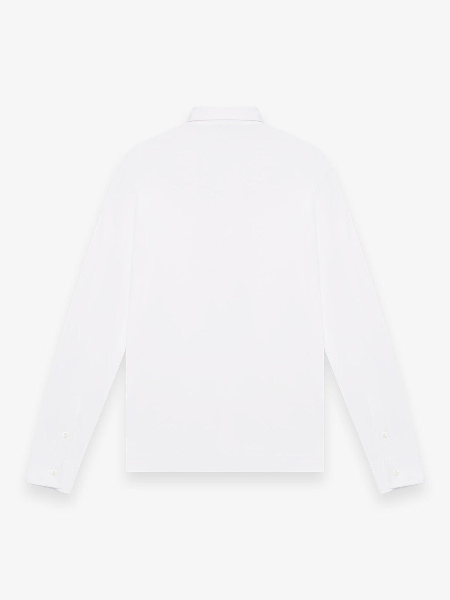 Supima Shirt Lange mouwen | Wit