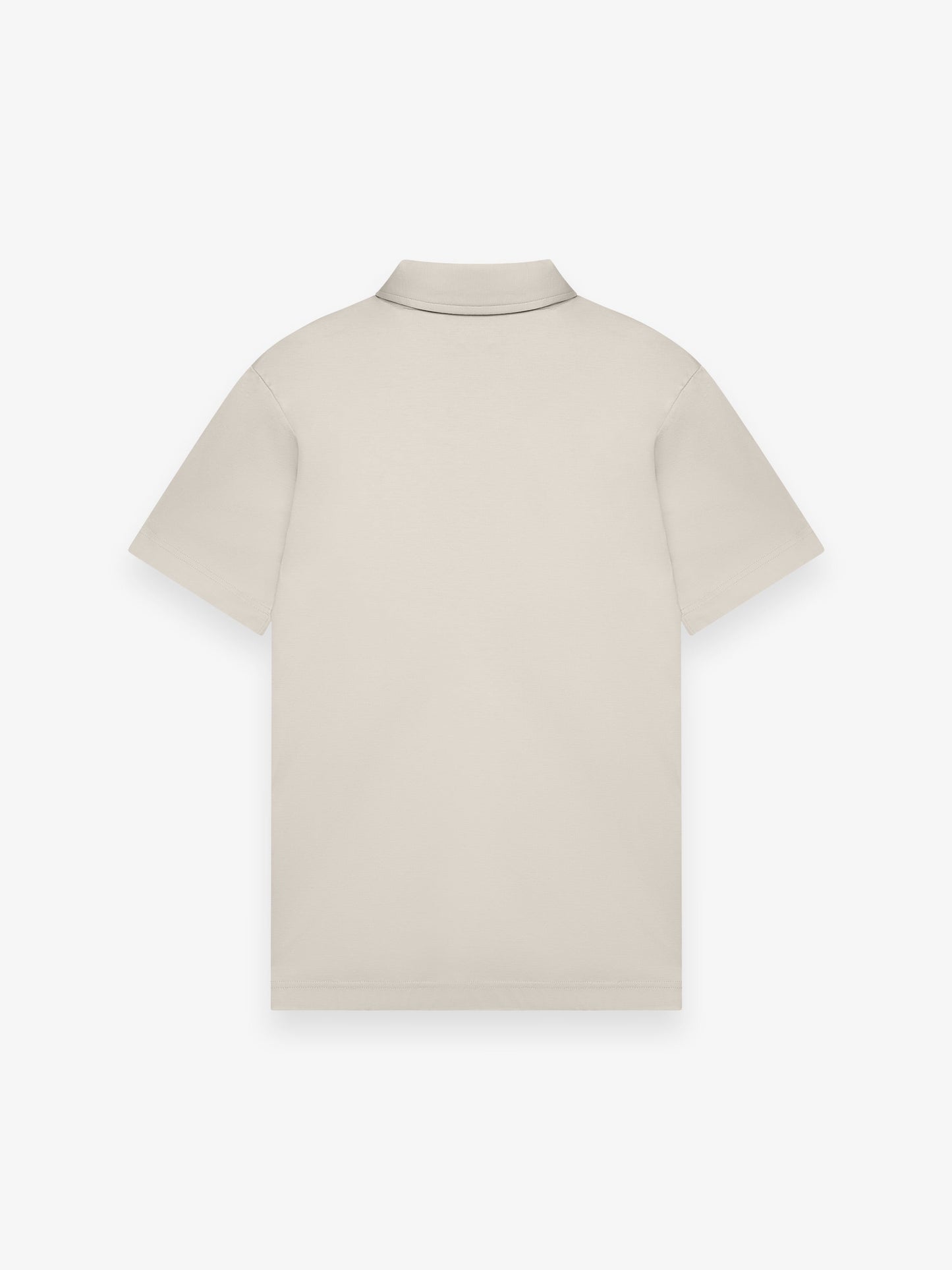 Supima Shirt Korte Mouwen | Parelgrijs