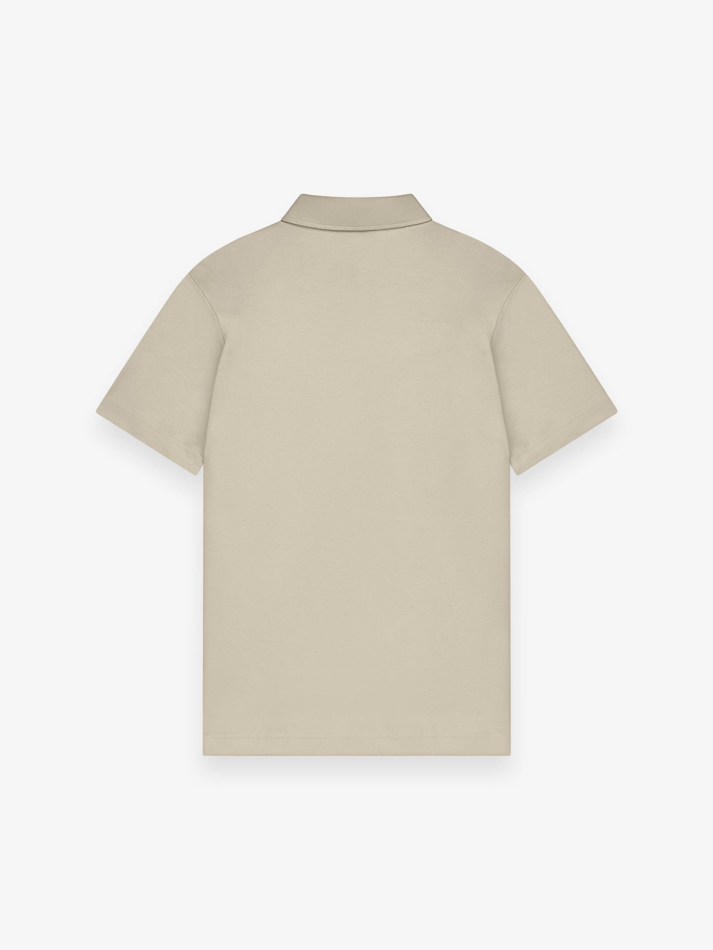 Supima Shirt Korte Mouwen | Beige