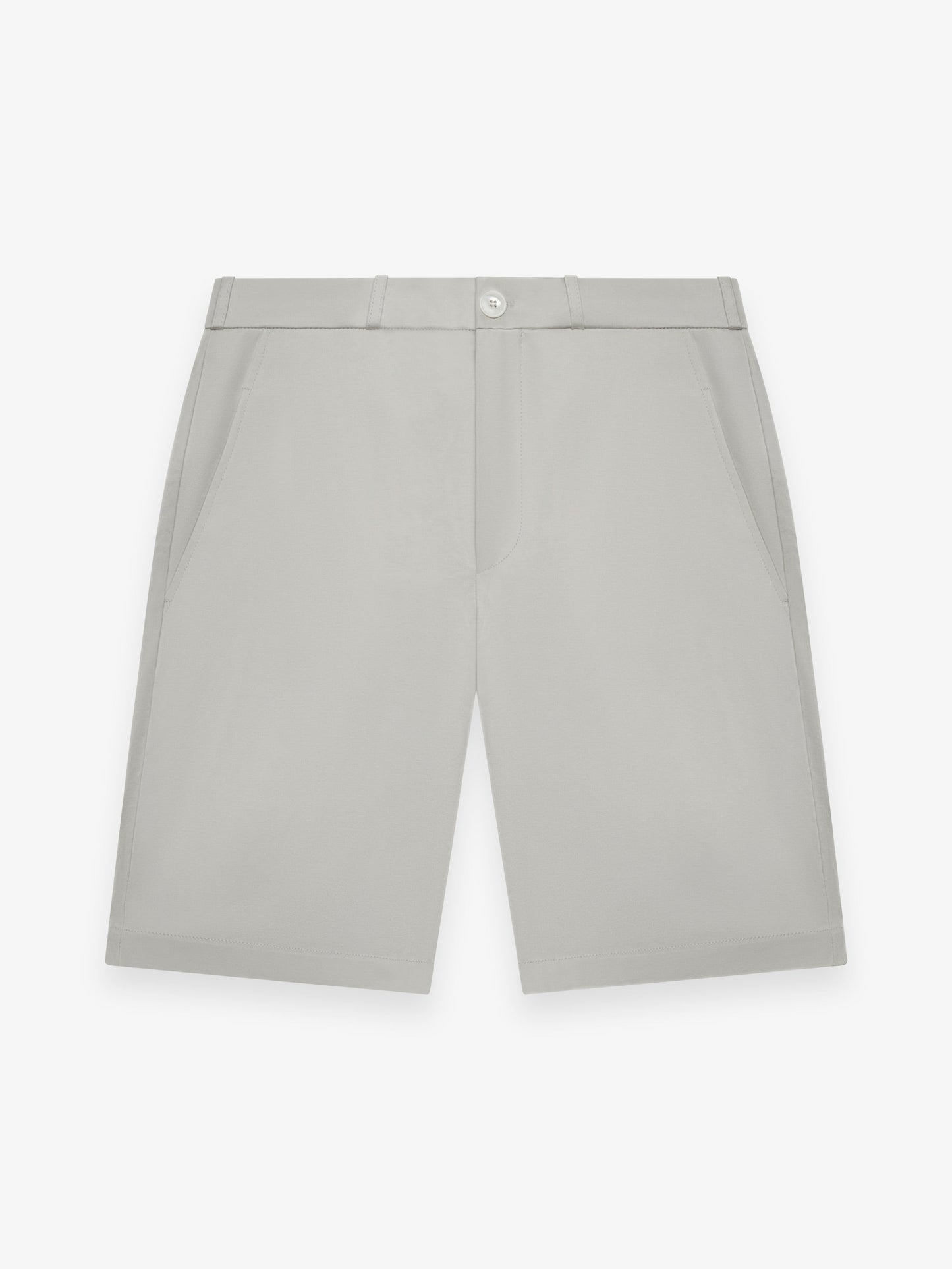 Supima Bermuda Shorts | Parelgrijs