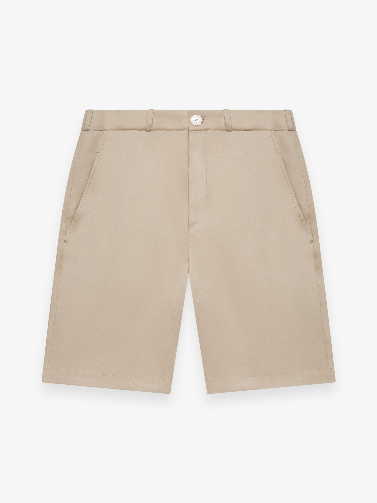 Supima Bermuda Shorts | Beige