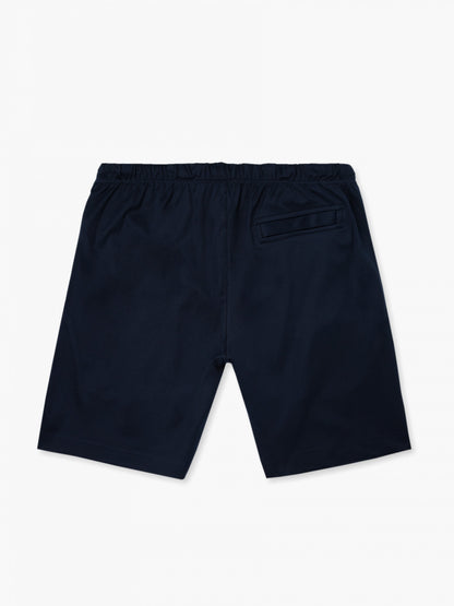 Interlock Supima sportshort | Marineblauw