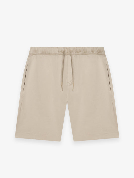Interlock Supima sportshort | Beige
