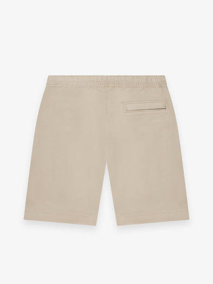 Interlock Supima sportshort | Beige