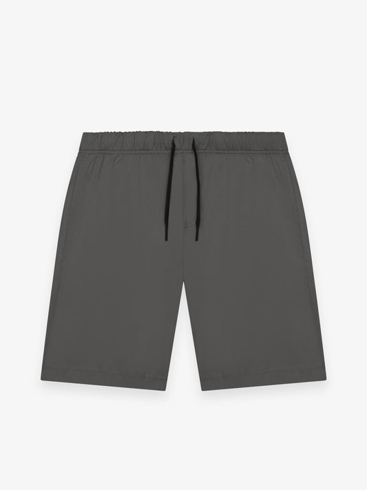 Interlock Supima sportshort | Donkergrijs