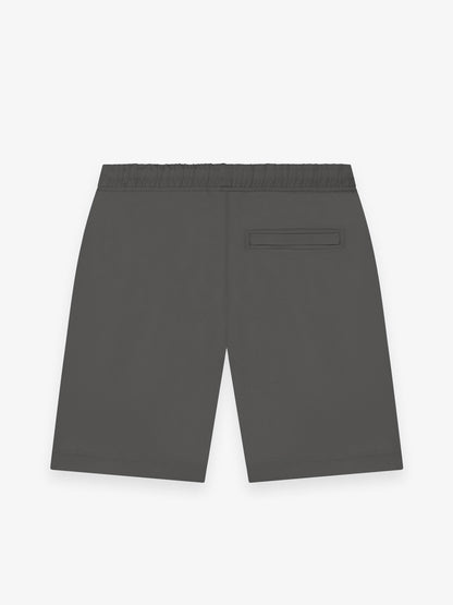 Interlock Supima sportshort | Donkergrijs