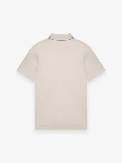 Supima Shirt Korte Mouwen | Parelgrijs