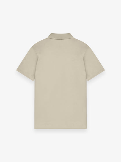 Supima Shirt Korte Mouwen | Beige