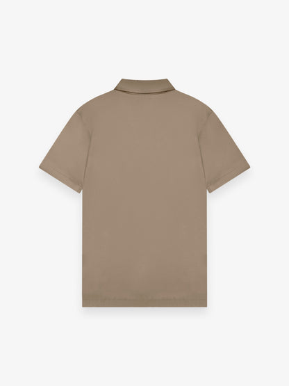 Supima Shirt Korte Mouwen | Loodgrijs